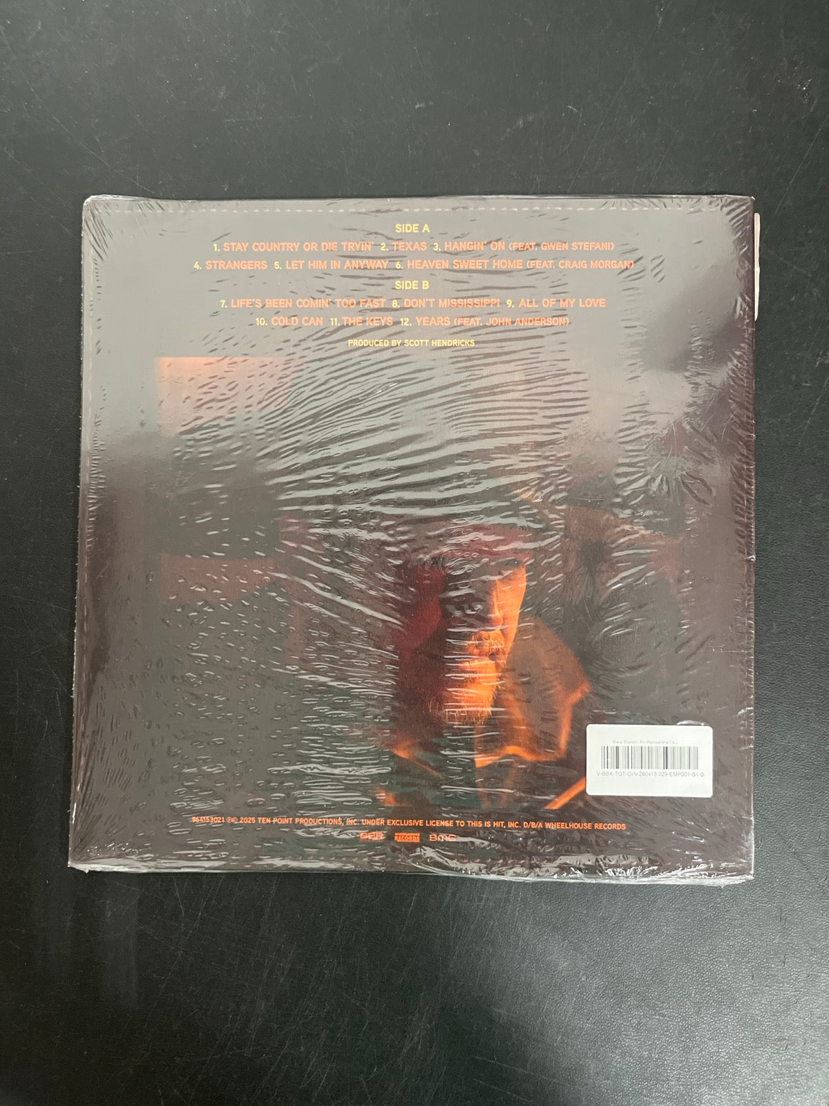 BACK - Blake Shelton - For Recreatio ... Target Exclusive Green Vinyl SEALED NOT TESTED
