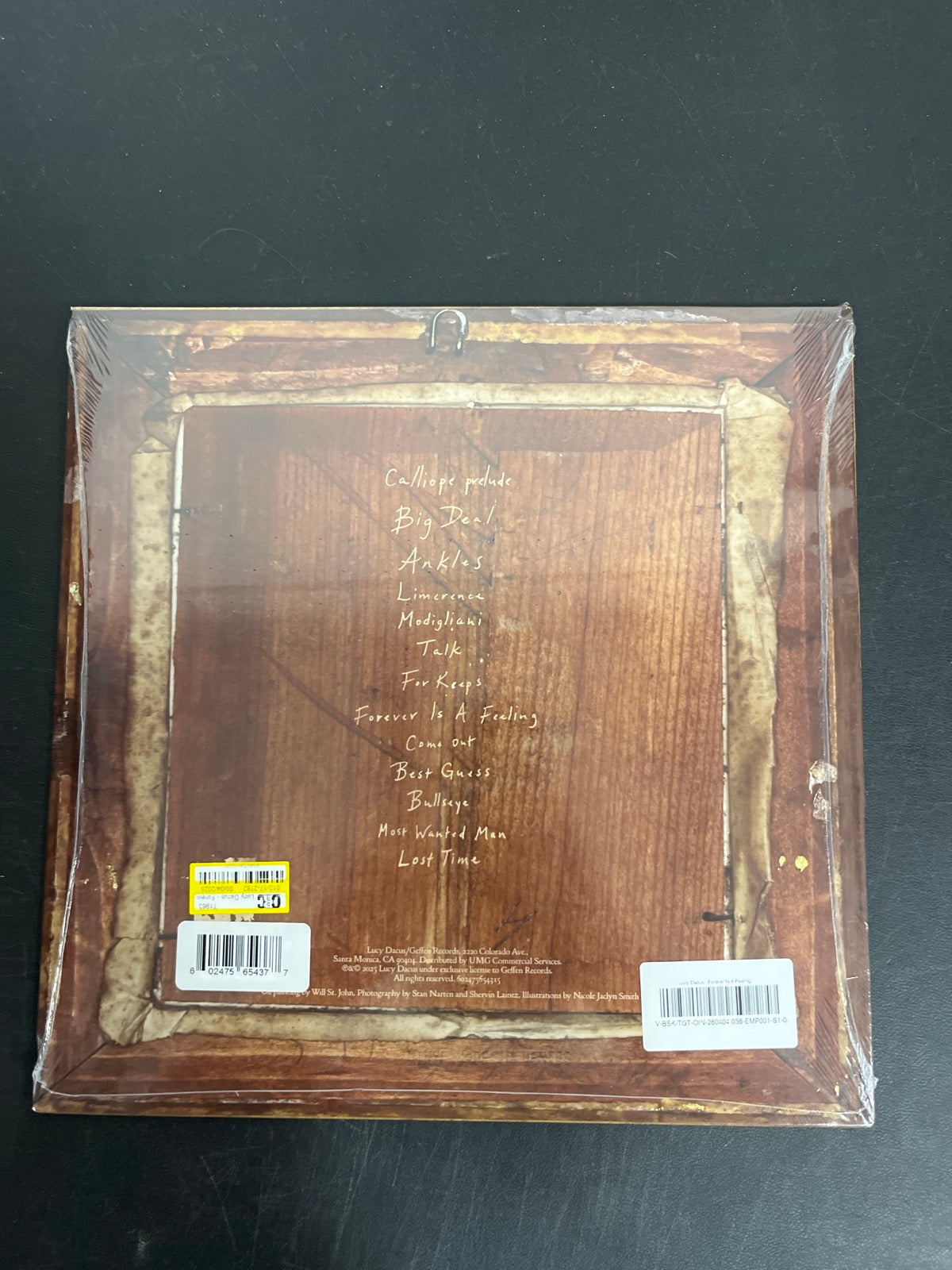 BACK - Lucy Dacus - Forever Is A Feeling LE Greek Marble Vinyl SEALED NOT TESTED