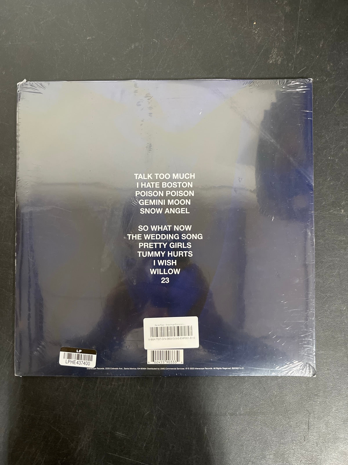 BACK - Reneé Rapp - Snow Angel LE Blue Vinyl SEALED NOT TESTED