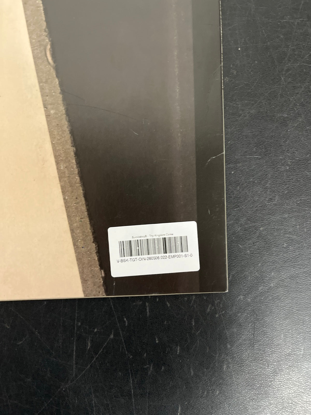 BACK_BR - $uicideboy$ - Thy Kingdom Come LE Clear Vinyl USED NOT TESTED