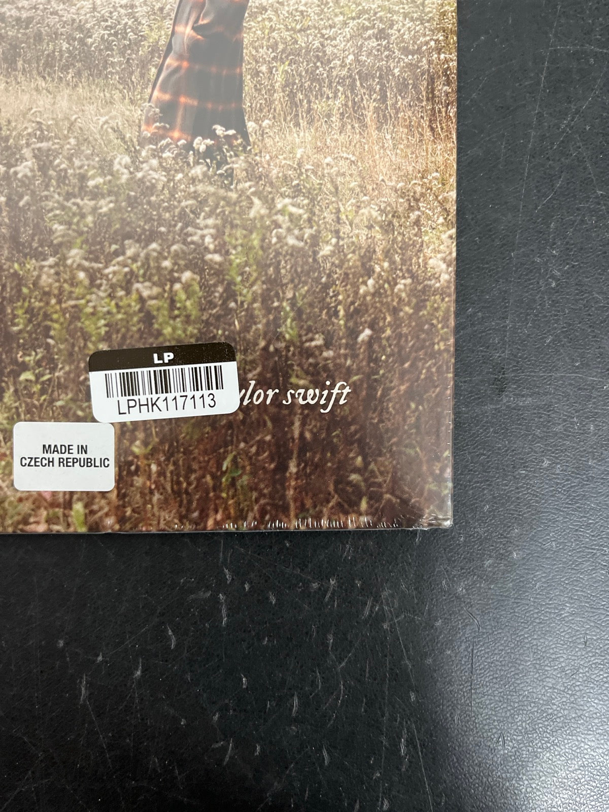 BACK_BR - Taylor Swift - Evermore LE Translucent Red Etched Vinyl USED NOT TESTED