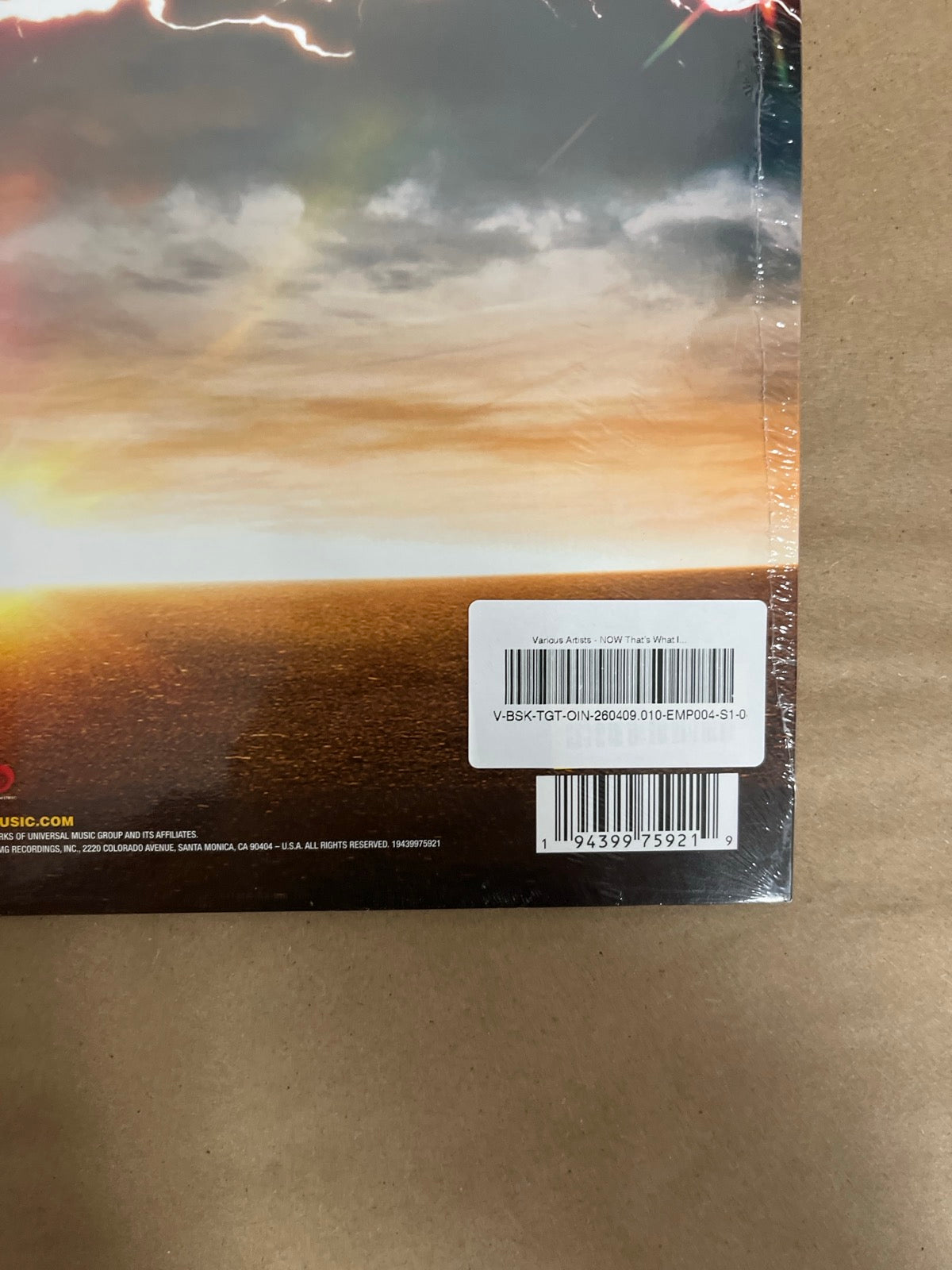 BACK_BR - NOW That's What I Call Classic Rock LE Vinyl USED NOT TESTED