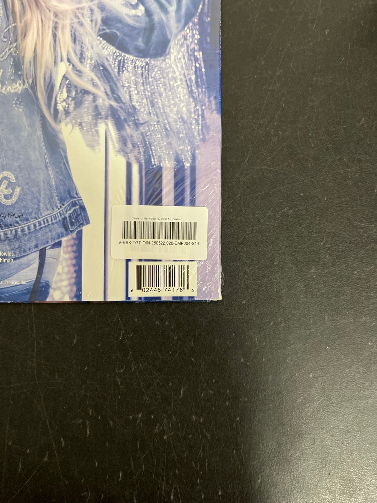 BACK_BR - Carrie Underwood - Denim & Rhinestones LE Purple Vinyl USED NOT TESTED