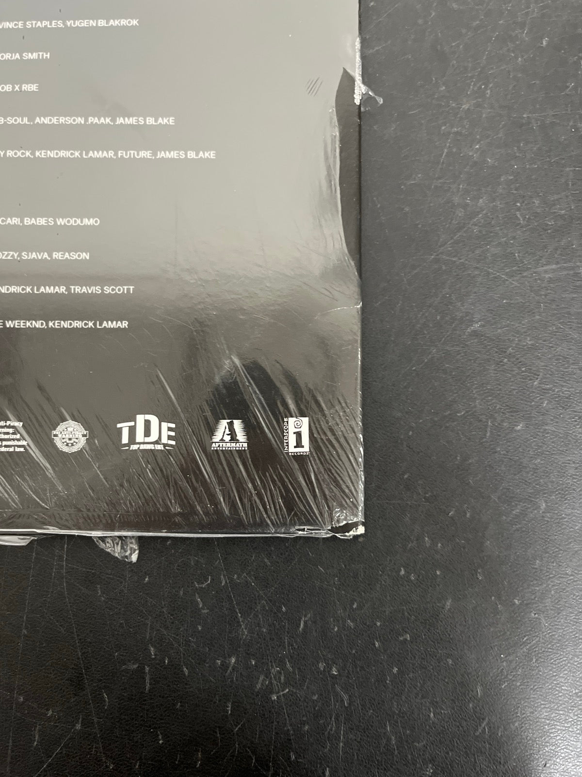 BACK_BR - Black Panther: The Album OST LE Black Vinyl USED NOT TESTED