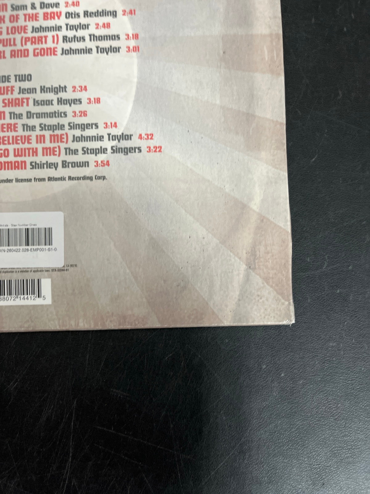 BACK_BR - Stax Number Ones LE Red Vinyl USED NOT TESTED