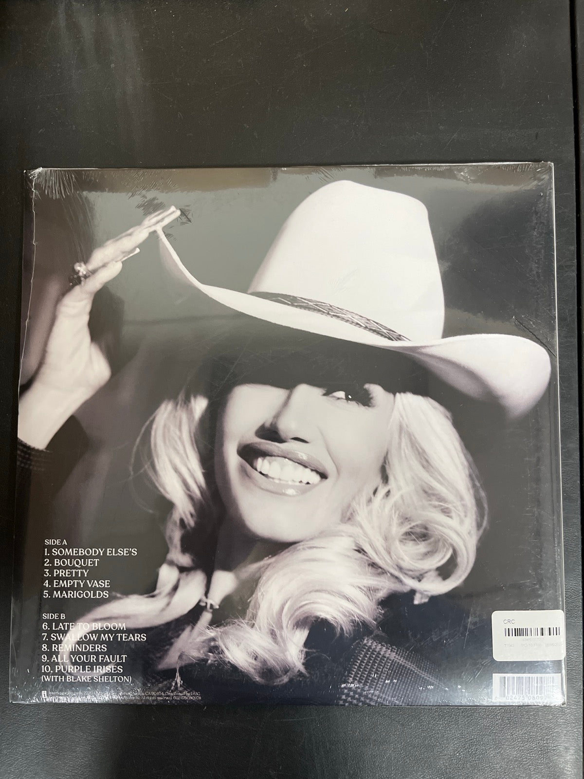 BACK - Gwen Stefani - Bouquet LE Red Etched Numbered Vinyl SEALED NOT TESTED