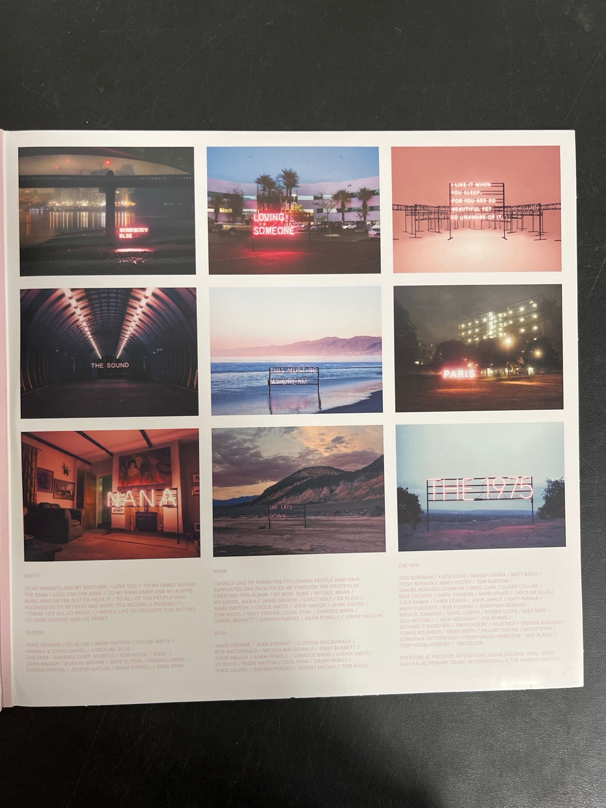 MISC_2 - The 1975 - I Like It When You Sleep ... LE Purple / Pink Vinyl USED NOT TESTED