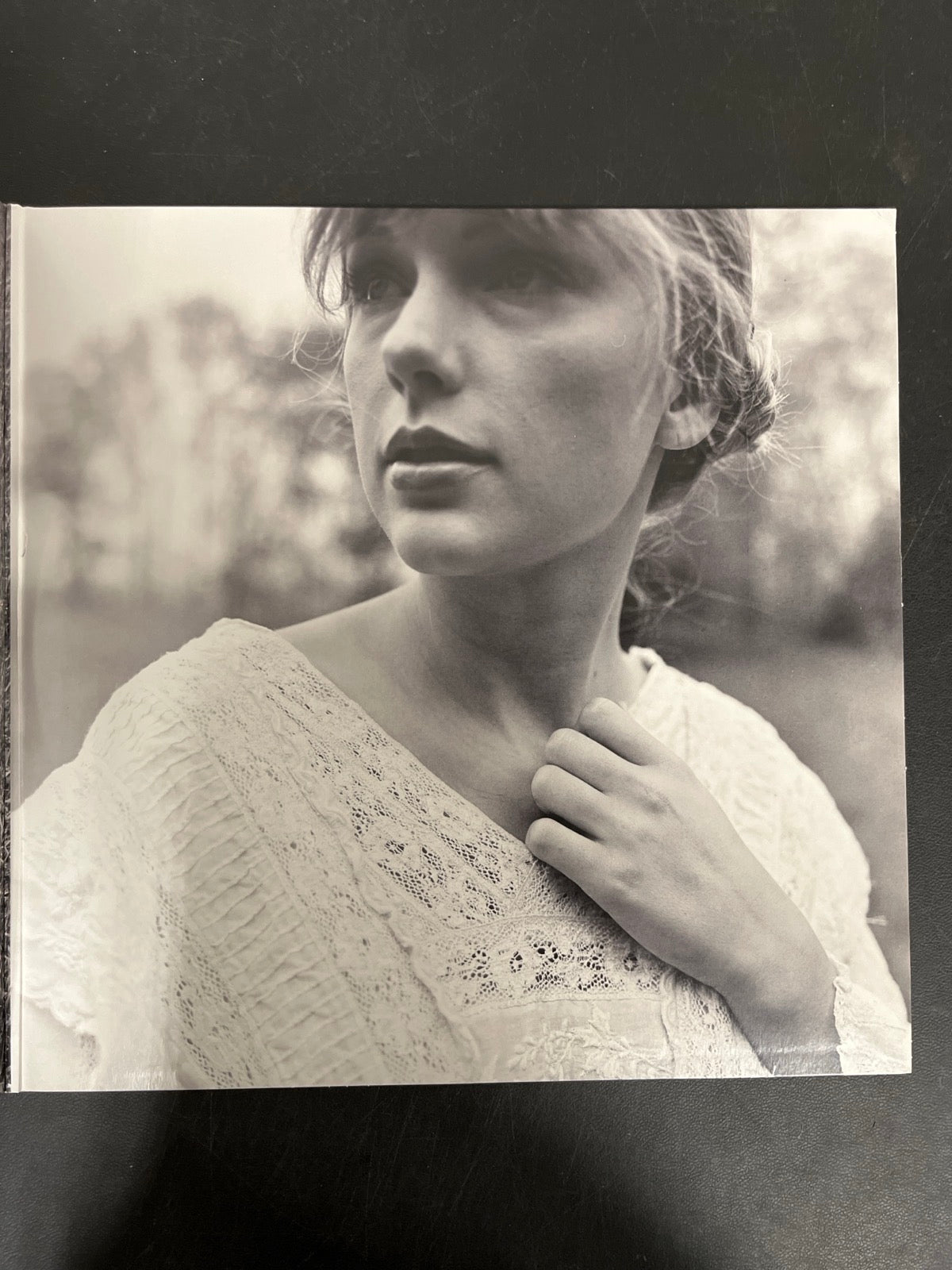 MISC_2 - Taylor Swift - Folklore LE Red Etched Vinyl USED NOT TESTED