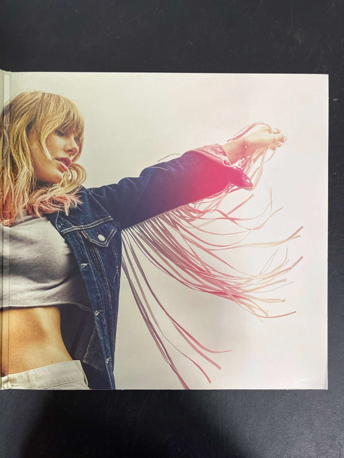 MISC_2 - Taylor Swift - Lover Pink/Blue Vinyl ReIssue USED NOT TESTED