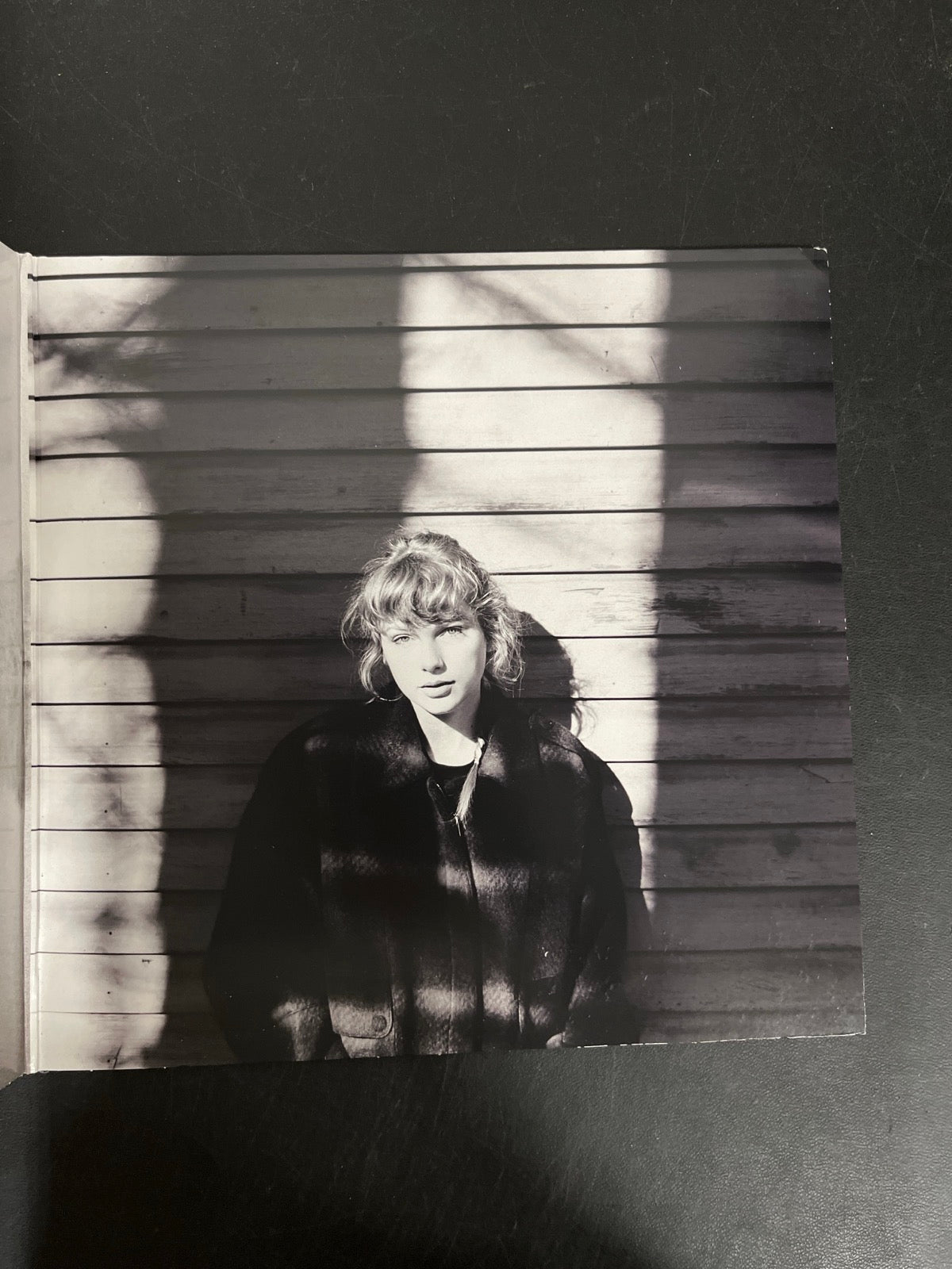 MISC_2 - Taylor Swift - Evermore LE Translucent Red Etched Vinyl USED NOT TESTED