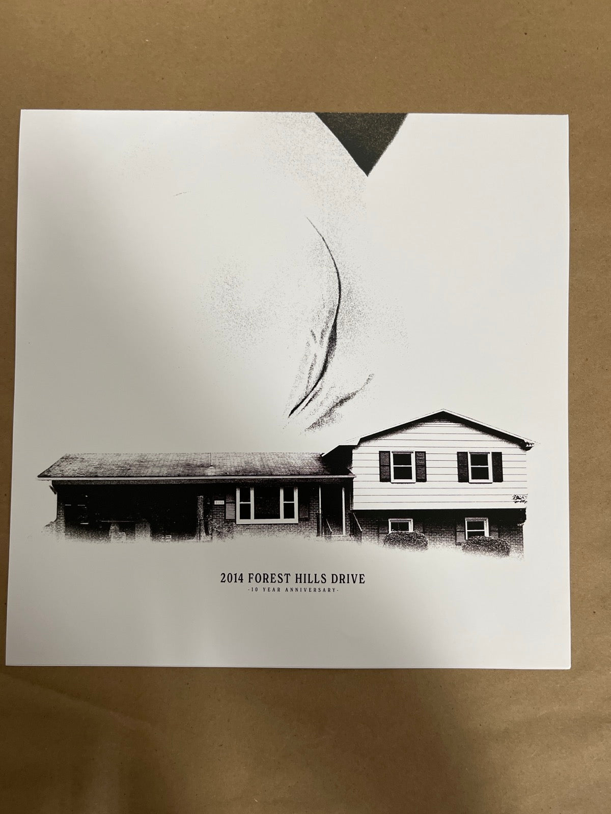 MISC_2 - J. Cole - 2014 Forest Hills Drive Anniversary Ed. Red Vinyl USED NOT TESTED