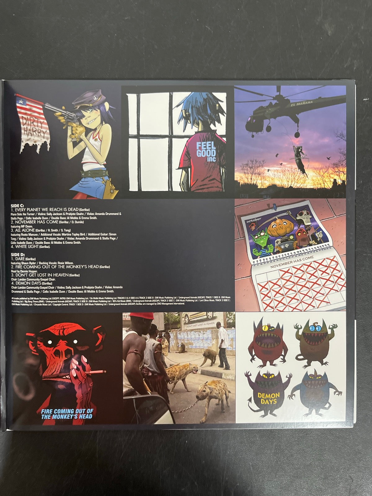 MISC_2 - Gorillaz - Demon Days Reissue Vinyl USED NOT TESTED