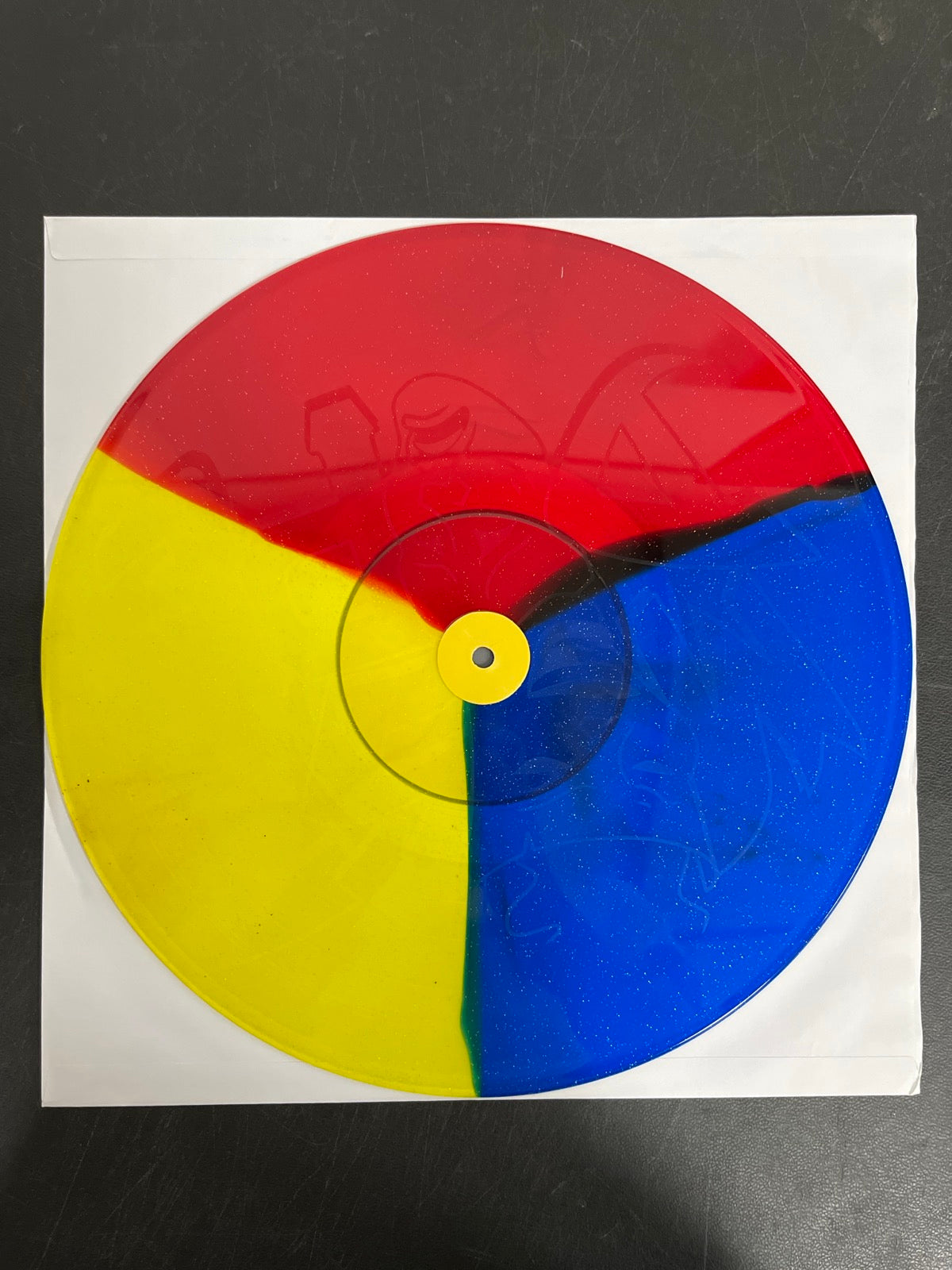 VINYL_2D - Mac Miller - K.I.D.S. LE Blue / Red / Yellow Vinyl USED NOT TESTED