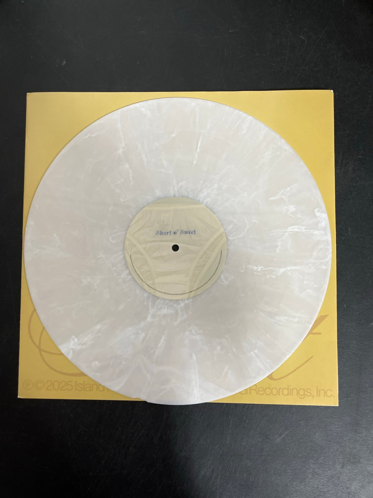 VINYL_2D - Sabrina Carpenter - Short N' Sweet LE Deluxe Ed. White Vinyl USED NOT TESTED