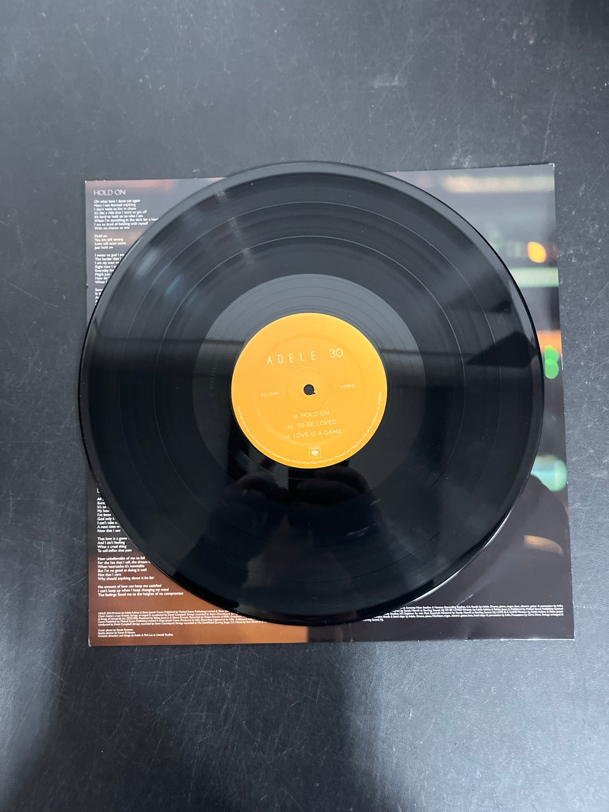 VINYL_2D - Adele - 30 Target Exclusive 180gm Vinyl USED NOT TESTED