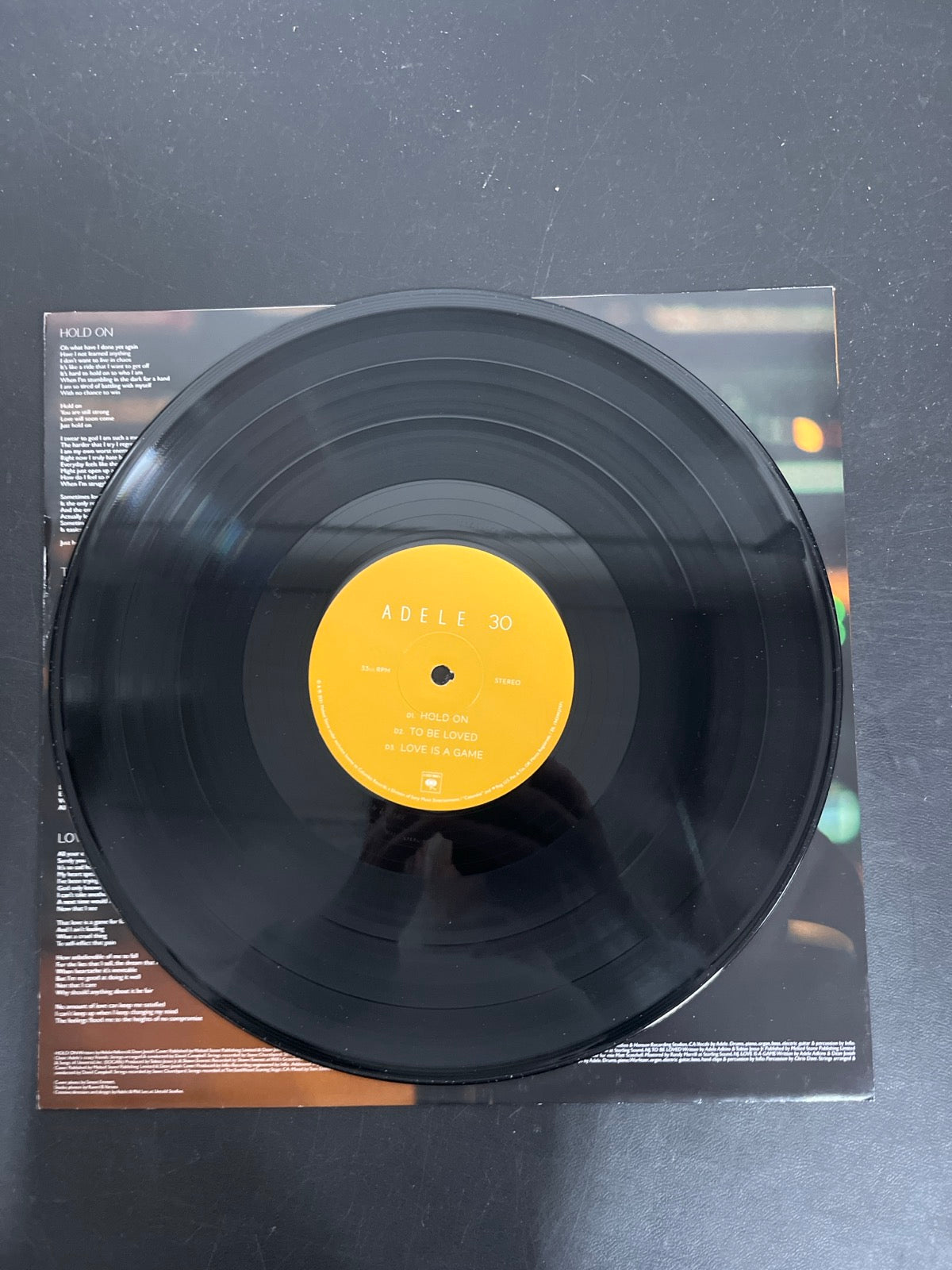 VINYL_2D - Adele - 30 Target Exclusive Vinyl USED NOT TESTED