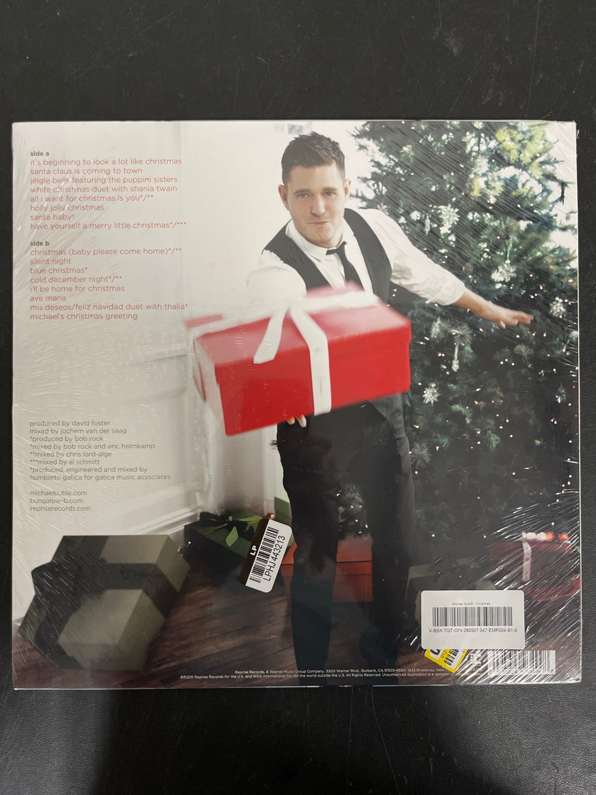 BACK - Michael Bublé - Christmas LE Red Vinyl SEALED NOT TESTED