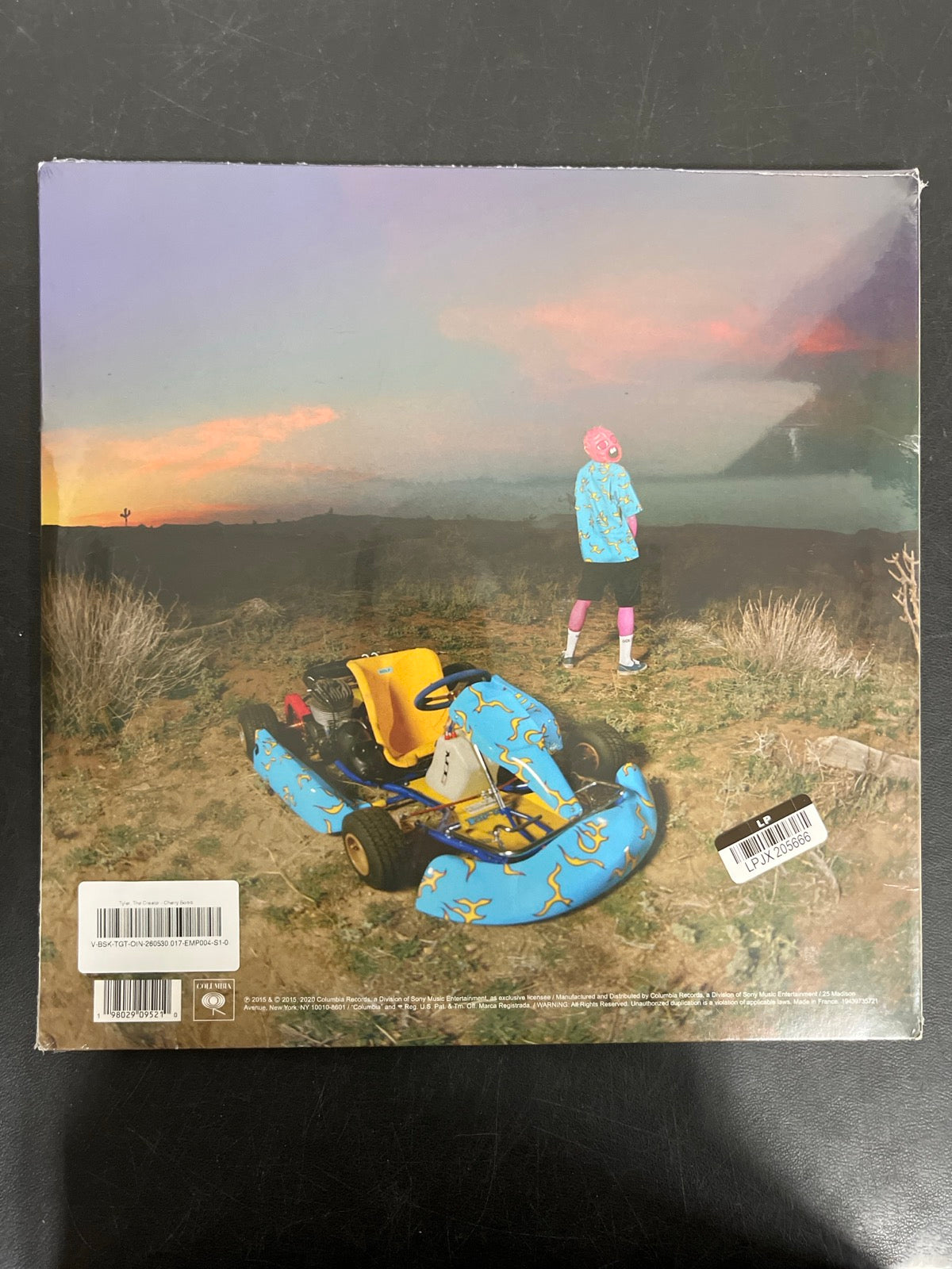 BACK - Tyler, The Creator - CHERRY BOMB LE Blue Vinyl SEALED NOT TESTED
