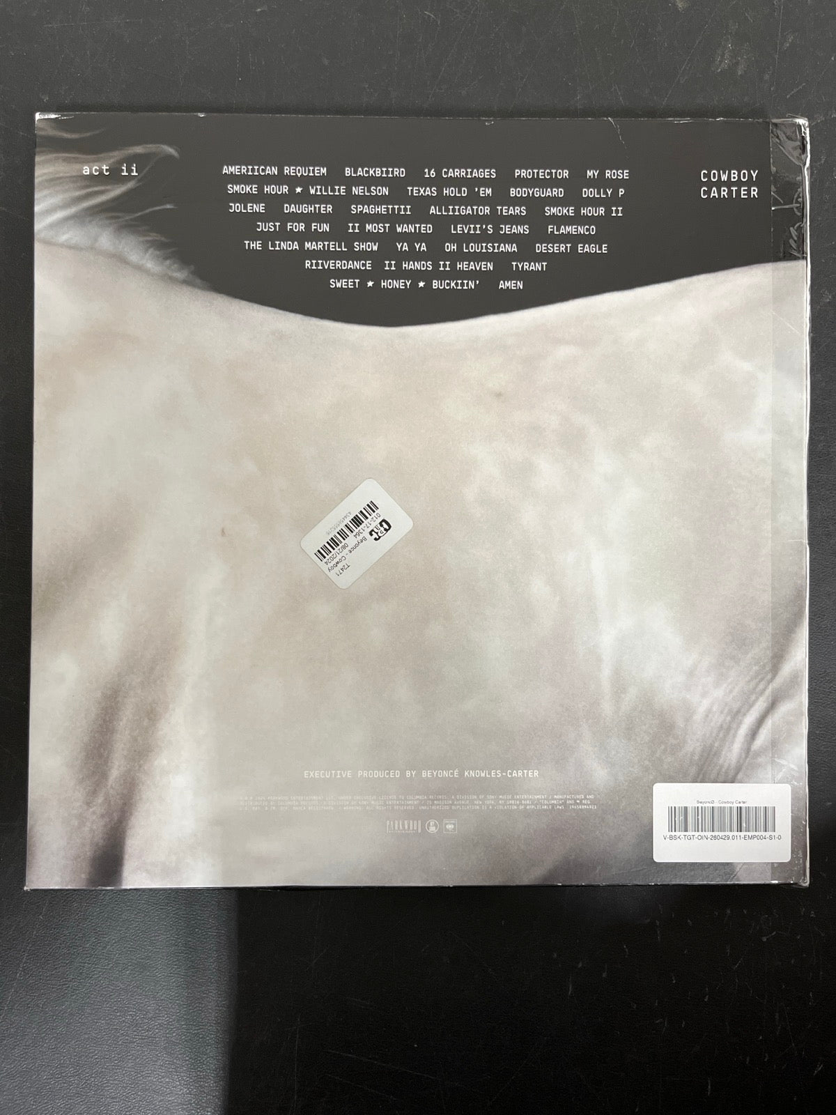 BACK - Beyoncé - Cowboy Carter LE Vinyl USED NOT TESTED