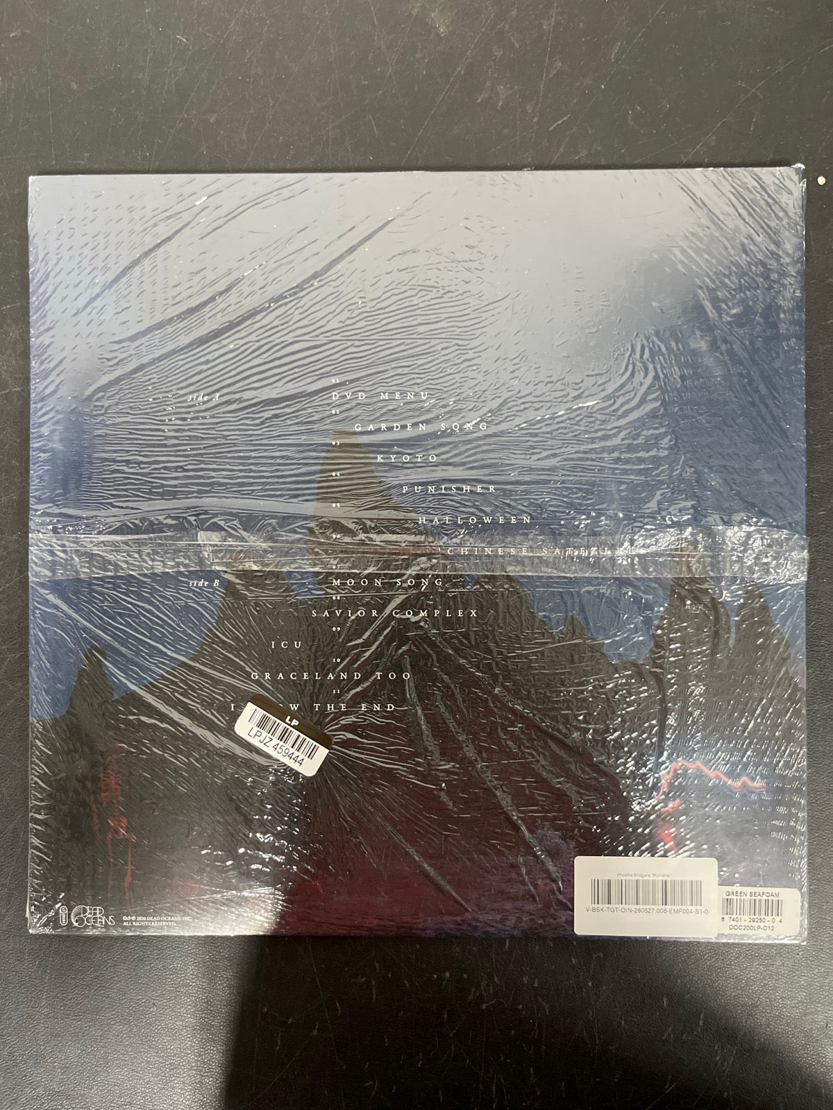 BACK - Phoebe Bridgers - Punisher LE Radioactive Swamp Vinyl SEALED NOT TESTED