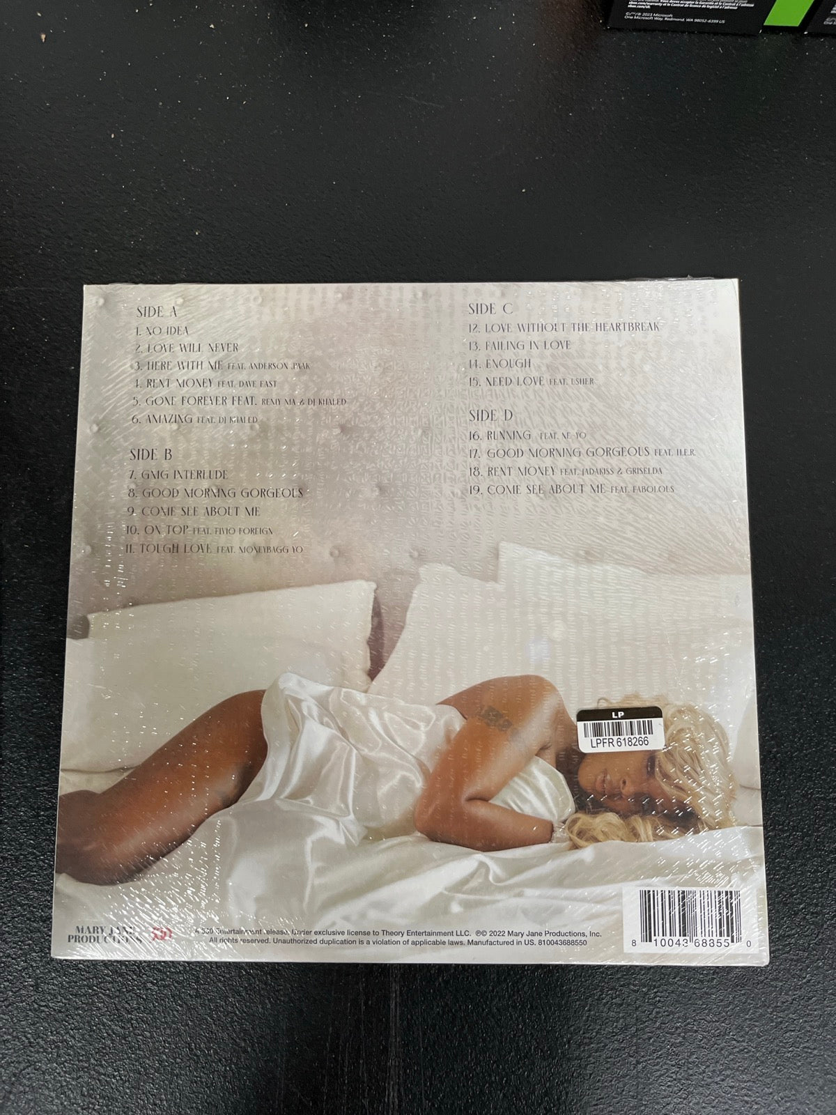 BACK - Mary J. Blige - Good Morning Gorgeous Deluxe Ed. Red Vinyl SEALED NOT TESTED