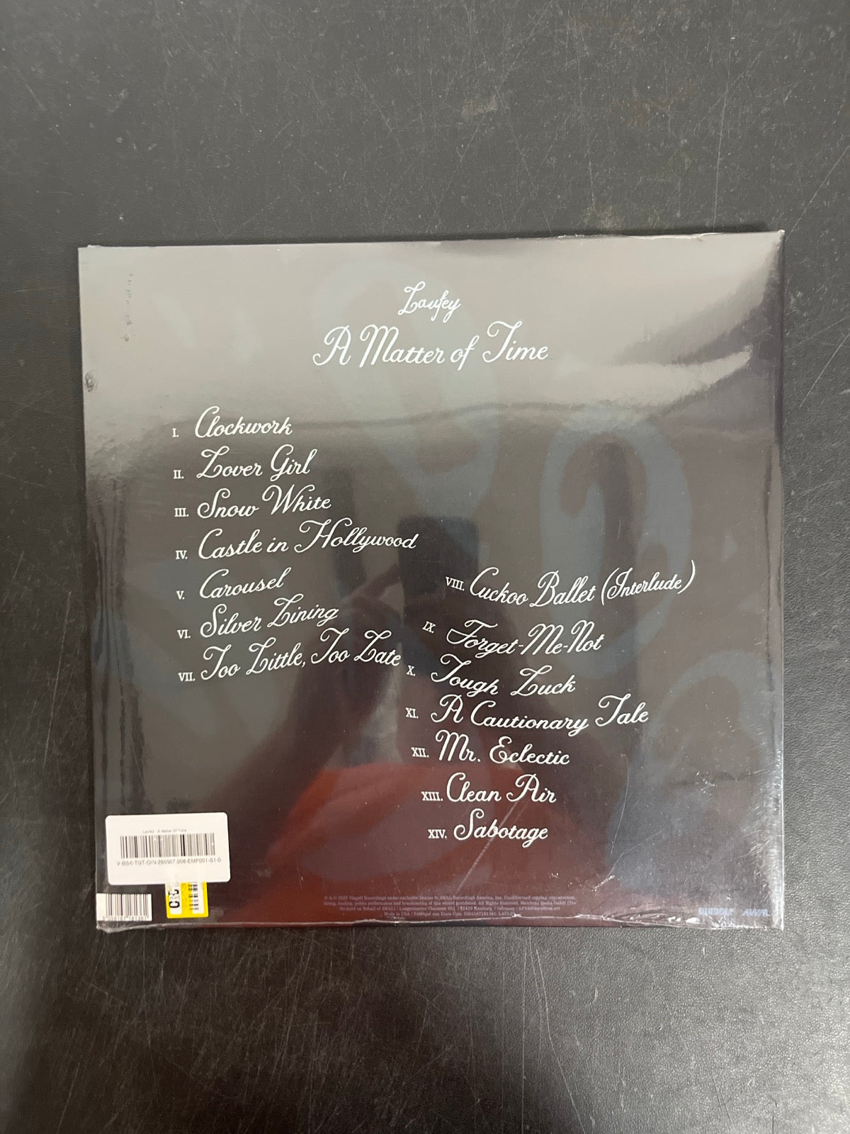 BACK - Laufey - A Matter Of Time LE Green / Pink Vinyl SEALED NOT TESTED