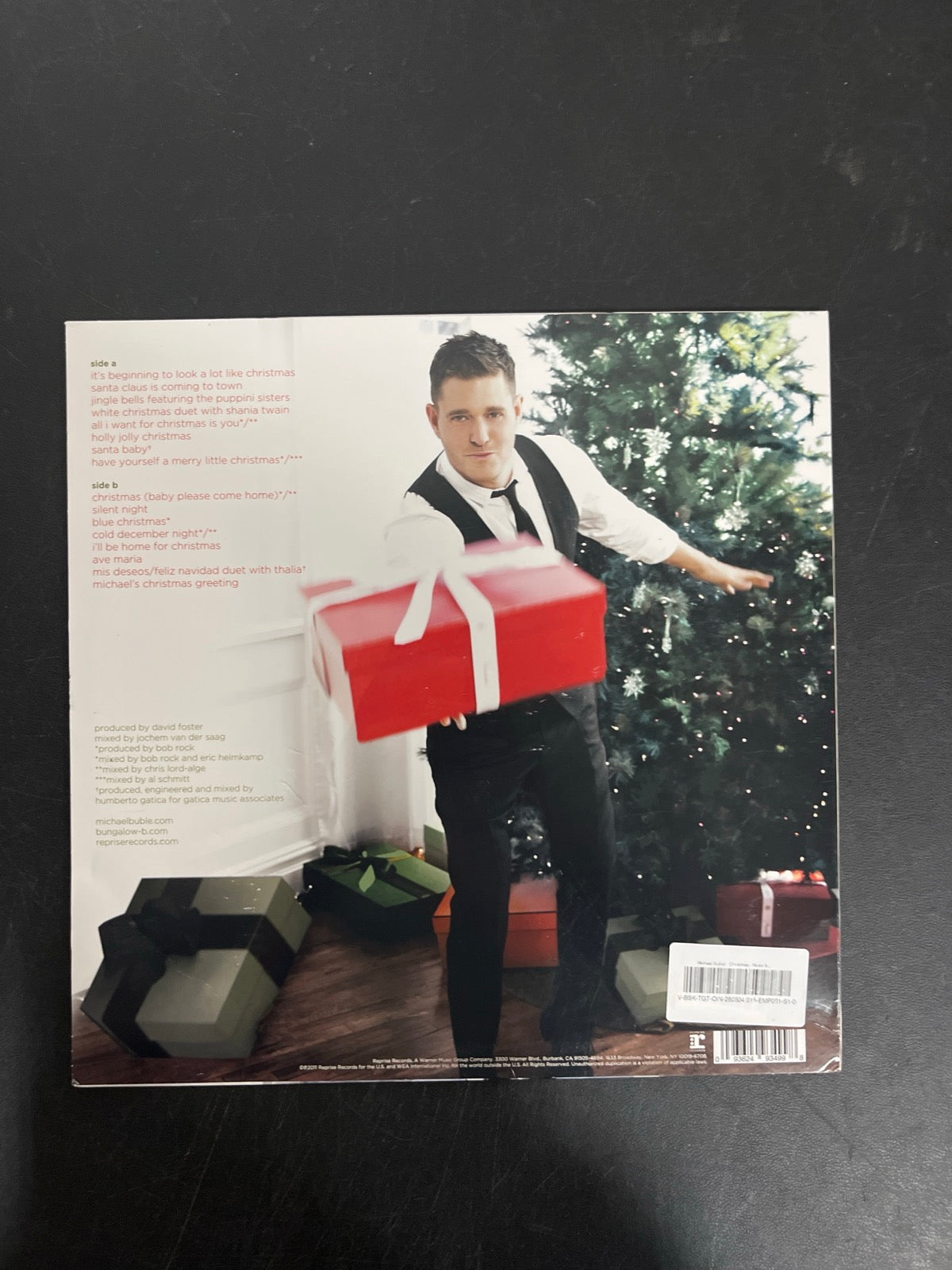 BACK - Michael Bublé - Christmas LE Red Vinyl USED NOT TESTED