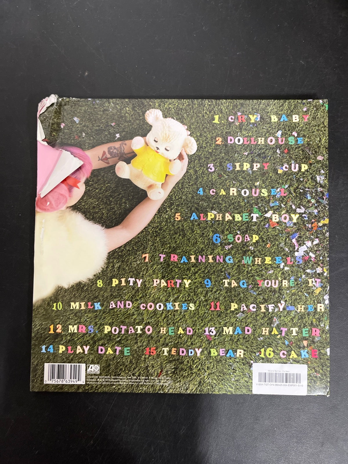 BACK - Melanie Martinez - Cry Baby Deluxe Ed. Vinyl USED NOT TESTED