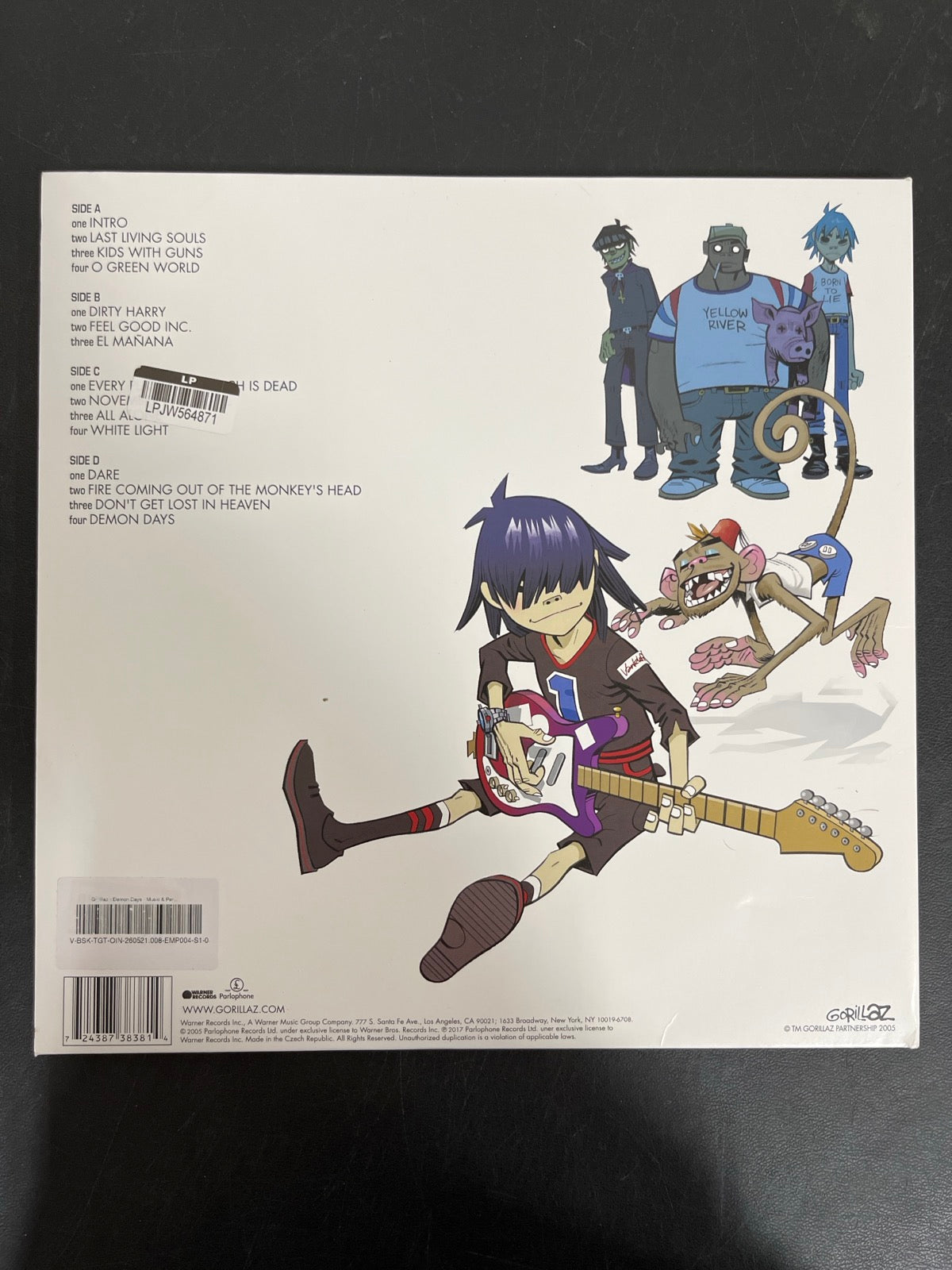 BACK - Gorillaz - Demon Days Reissue Vinyl USED NOT TESTED