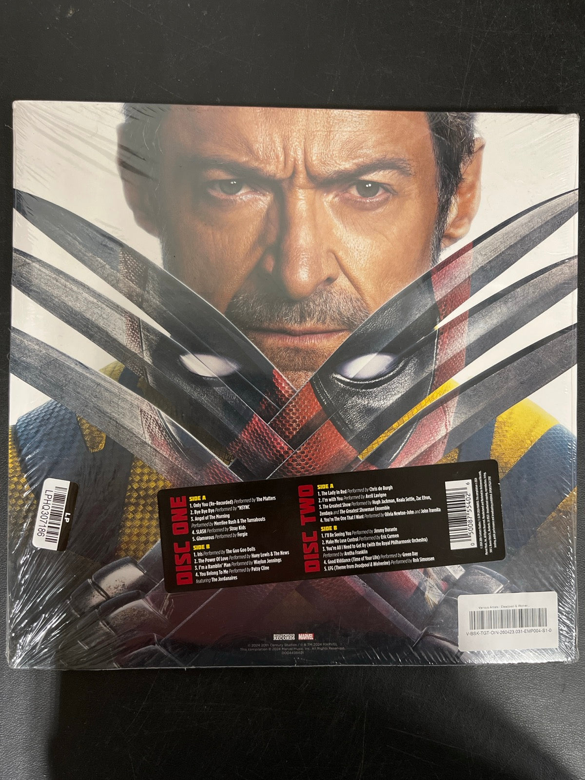 BACK - Deadpool & Wolverine OST Deluxe Ed. Yellow Vinyl USED NOT TESTED