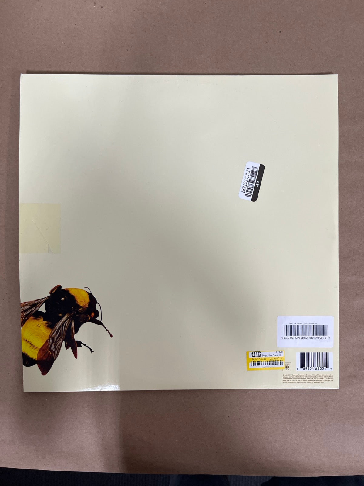 BACK - Tyler, the Creator - Flower Boy LE Vinyl USED NOT TESTED