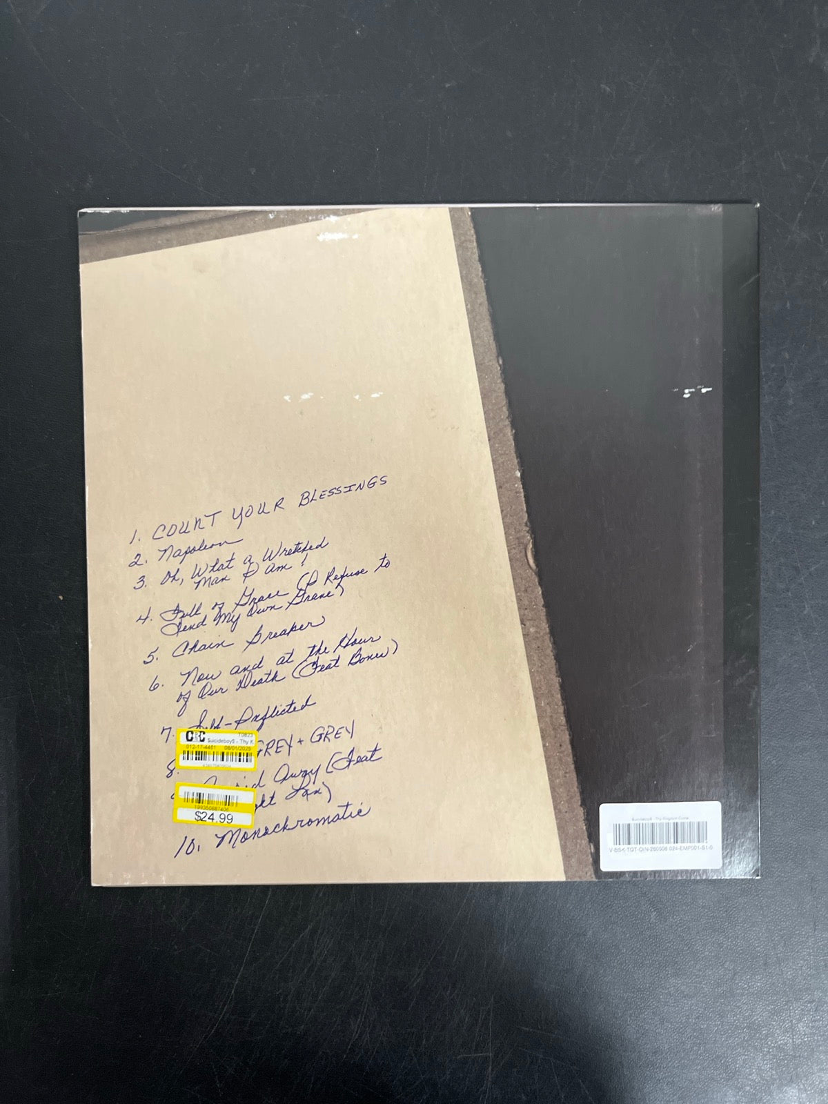 BACK - $uicideboy$ - Thy Kingdom Come LE Red Vinyl USED NOT TESTED