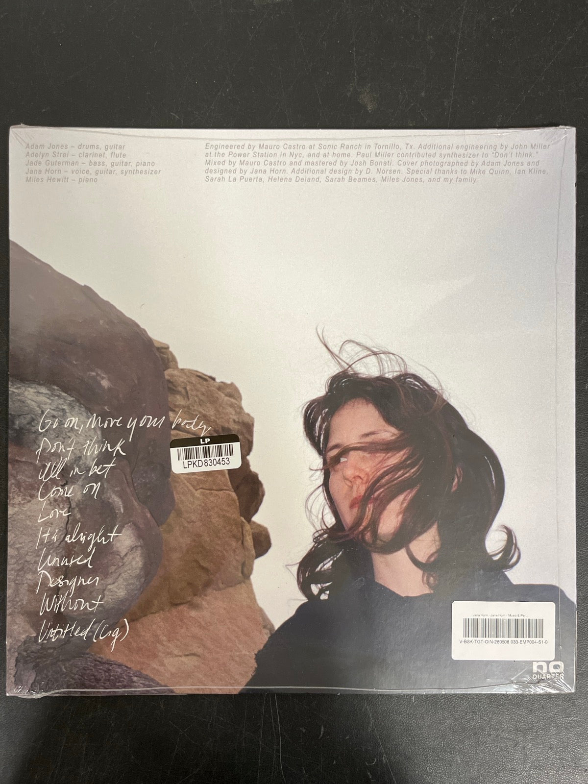 BACK - Jana Horn - Jana Horn Vinyl SEALED NOT TESTED