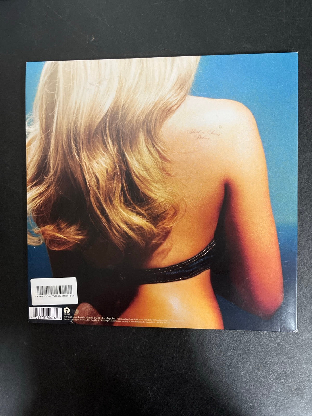 BACK - Sabrina Carpenter - Short N' Sweet LE Deluxe Ed. White Vinyl USED NOT TESTED