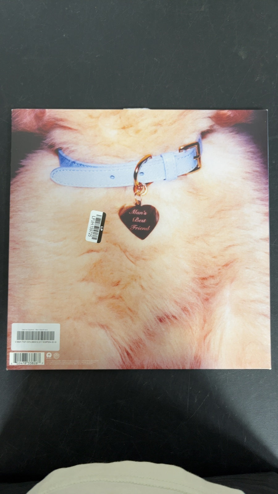BACK - Sabrina Carpenter - Man's Best Friend LE White Vinyl USED NOT TESTED