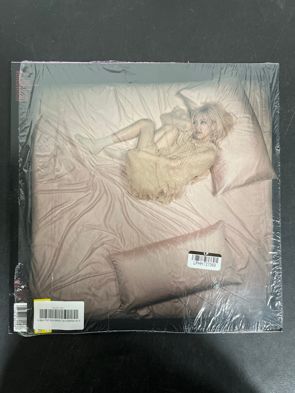 BACK - Rosé - Rosie LE Clear Vinyl USED NOT TESTED