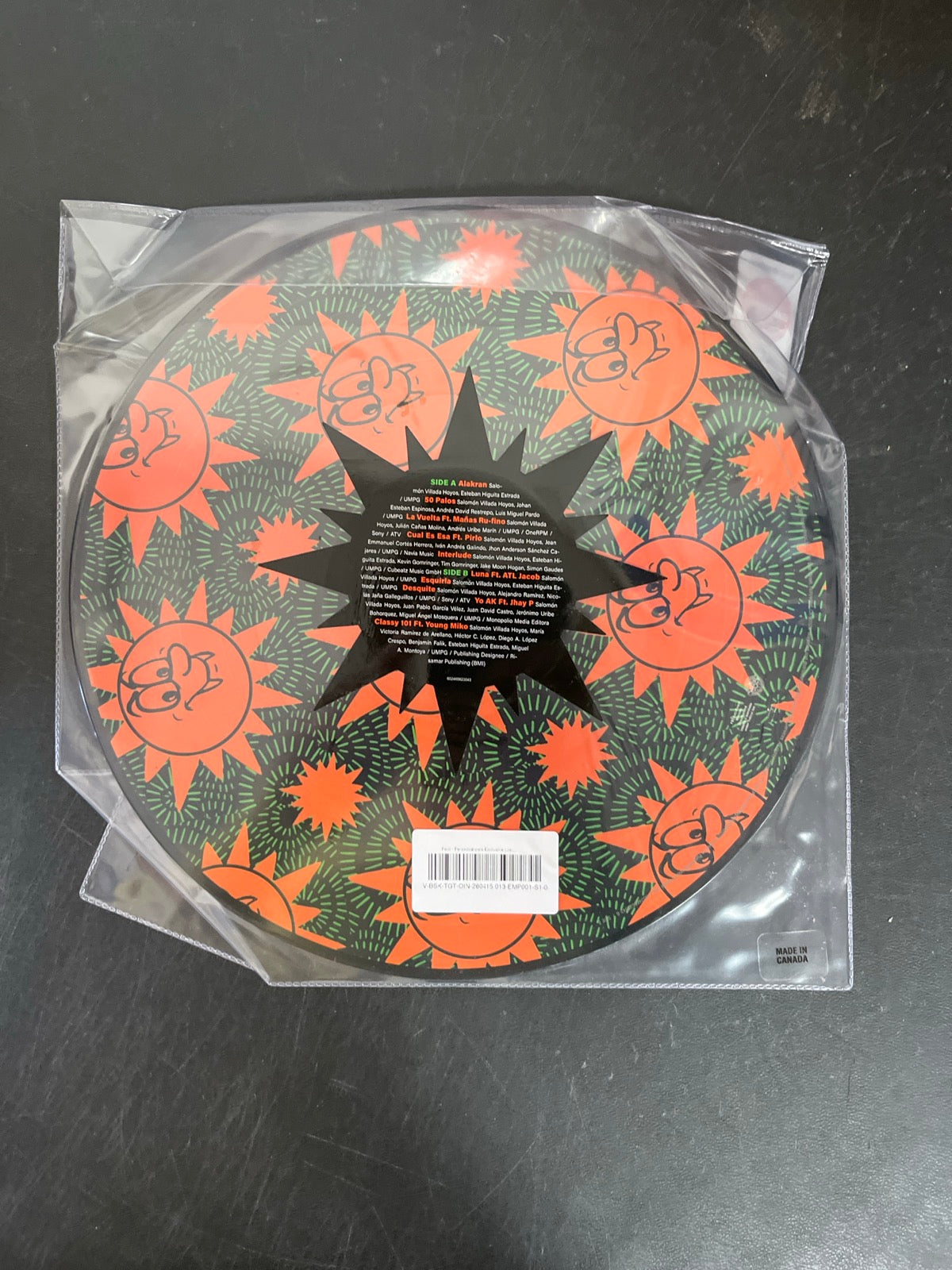 BACK - Feid - Ferxxocalipsis LE Picture Disc Vinyl USED NOT TESTED