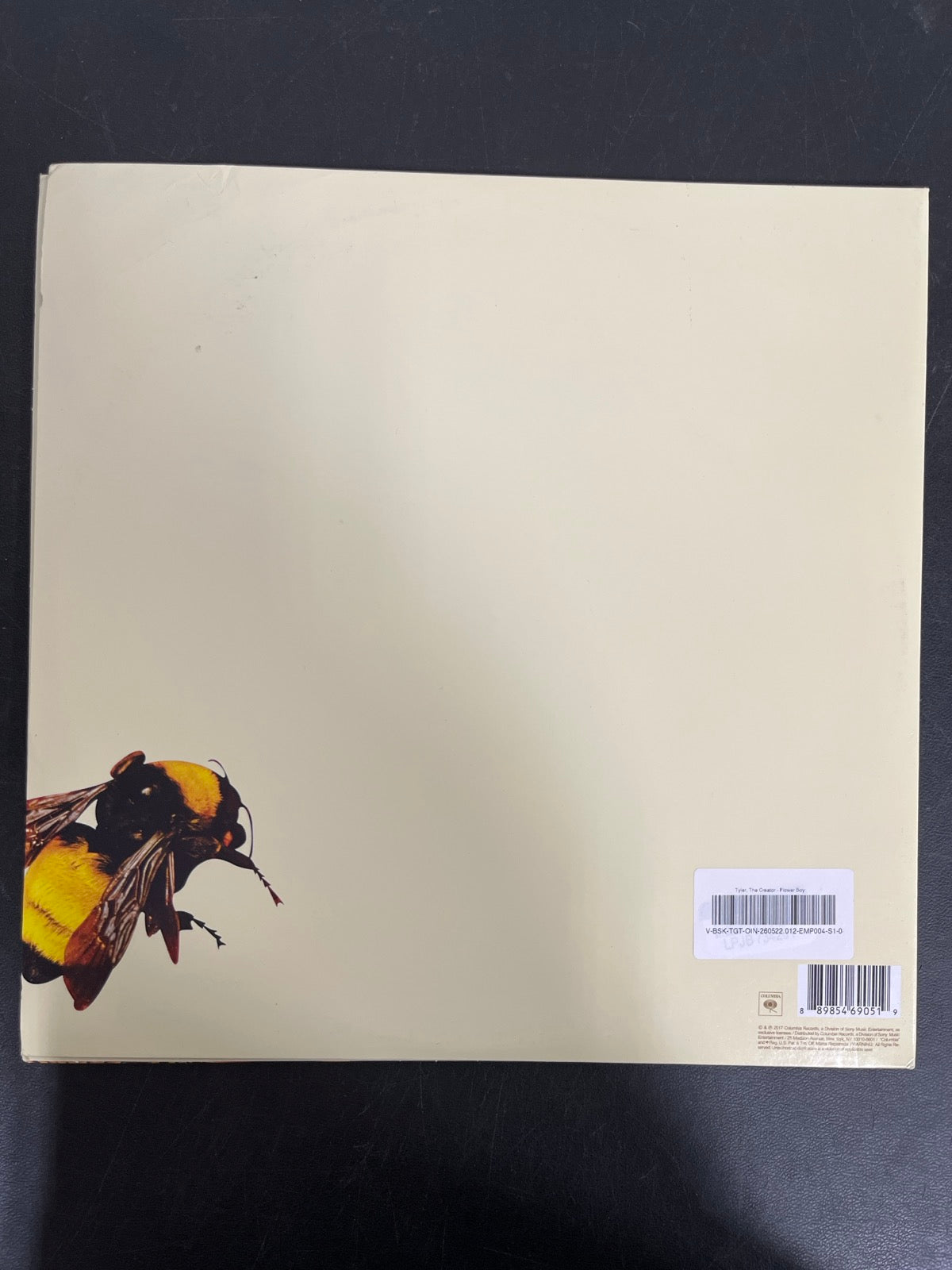 BACK - Tyler, the Creator - Flower Boy LE Vinyl USED NOT TESTED