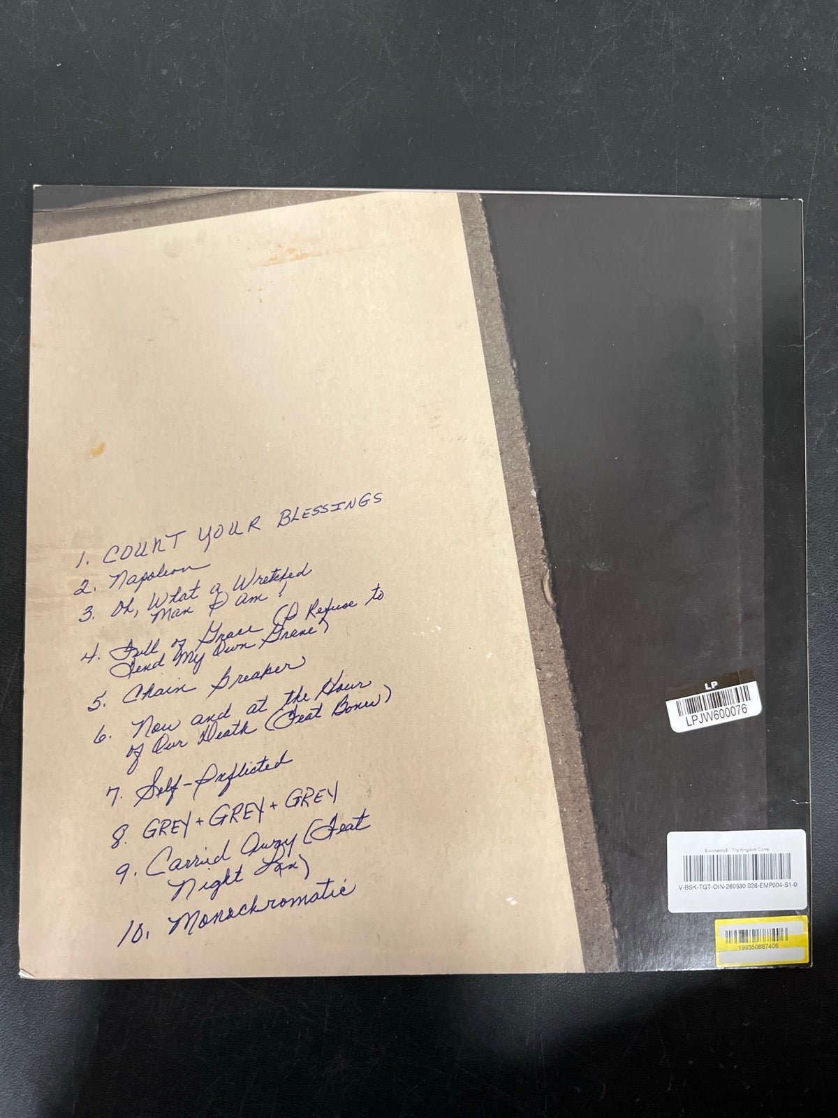 BACK - $uicideboy$ - Thy Kingdom Come LE Clear Vinyl USED NOT TESTED