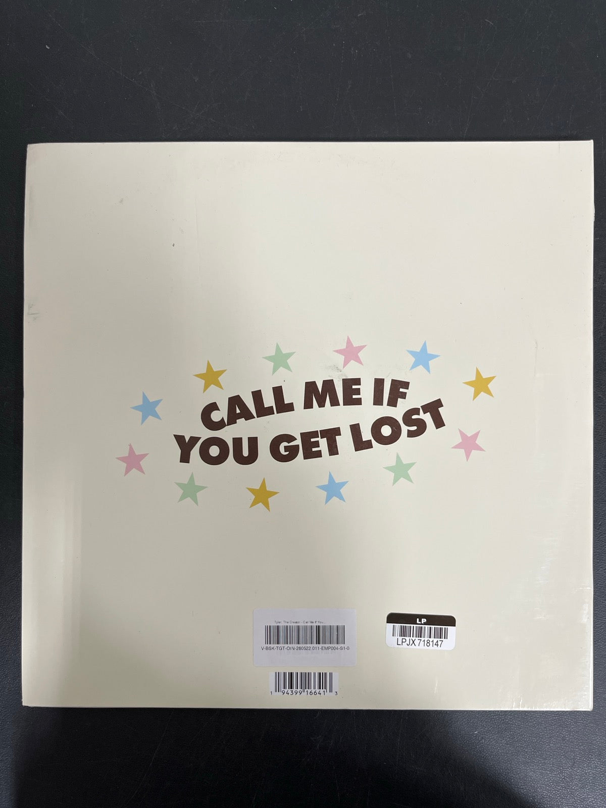 BACK - Tyler, The Creator - Call Me If You ... Target Exclusive Vinyl USED NOT TESTED