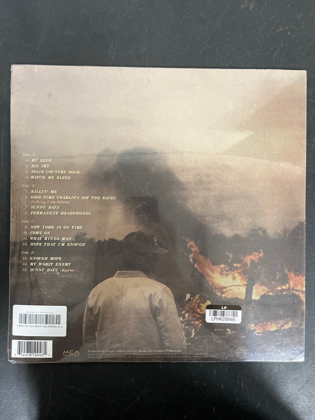 BACK - Parker McCollum - Parker M... LE Caramel Cream Vinyl Vinyl USED NOT TESTED