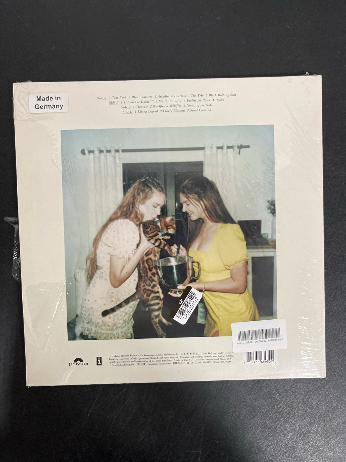 BACK - Lana Del Rey - Blue Banisters LE Red Vinyl USED NOT TESTED