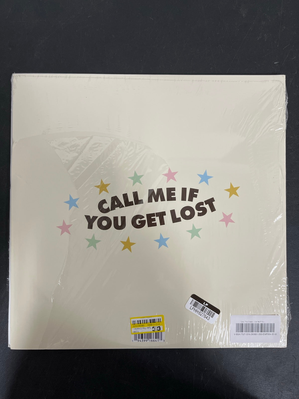 BACK - Tyler, The Creator - Call Me If You ... Target Exclusive Vinyl USED NOT TESTED