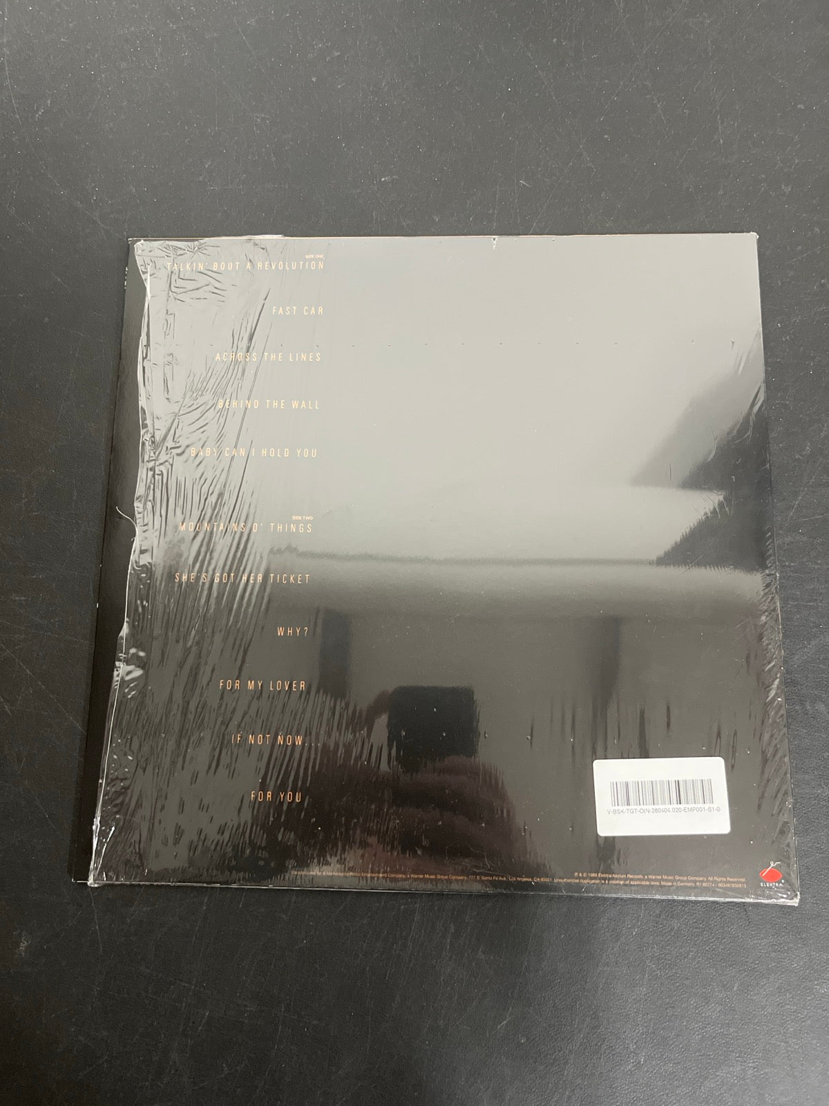 BACK - Chapman - Tracy Chapman Reissue Etched 180 Gram Remastered Vinyl USED NOT TESTED