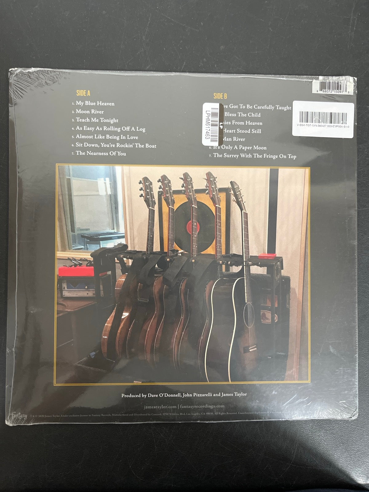 BACK - James Taylor - American Standard LE Vinyl USED NOT TESTED