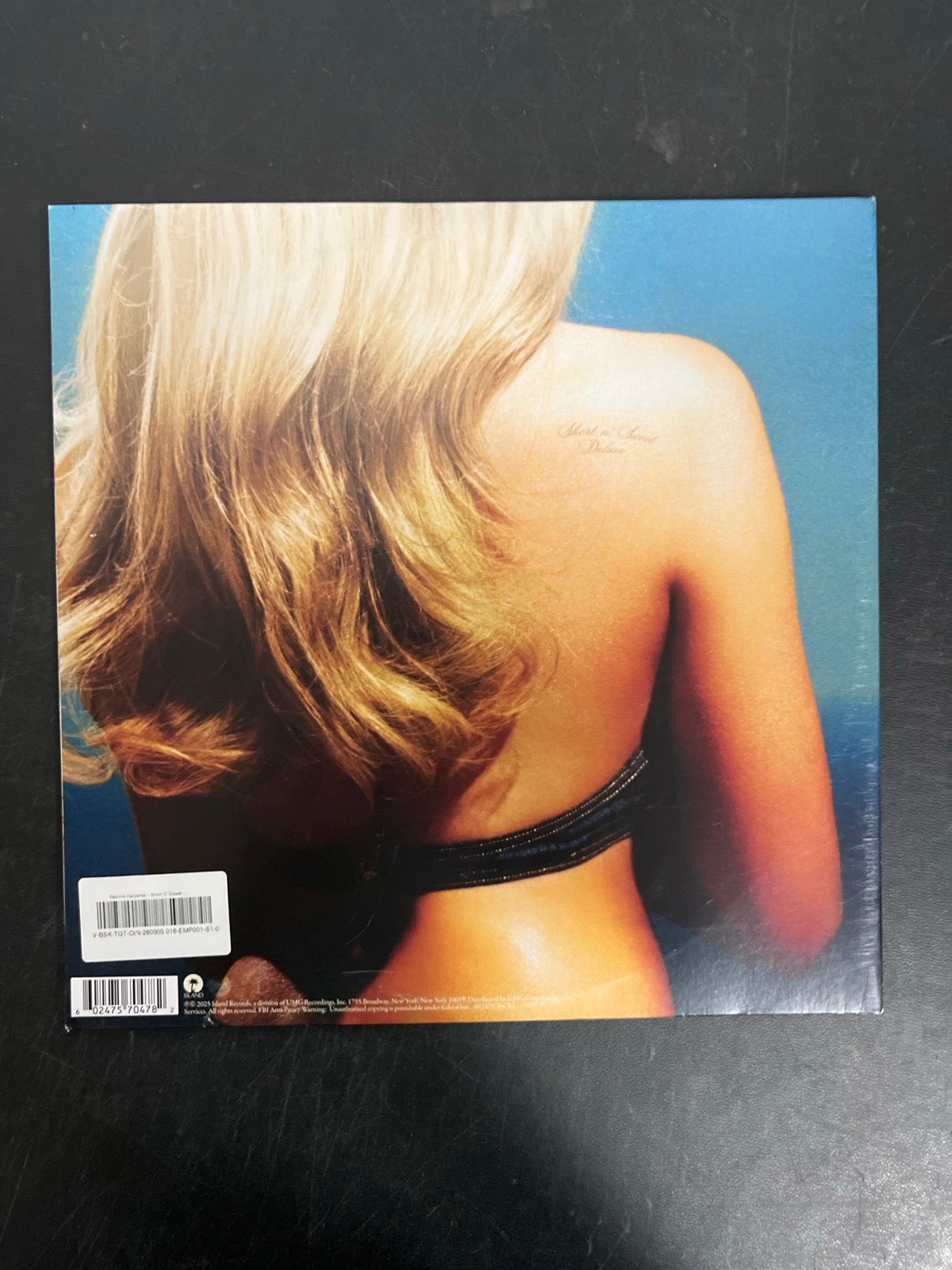 BACK - Sabrina Carpenter - Short N' Sweet LE Deluxe Ed. White Vinyl USED NOT TESTED