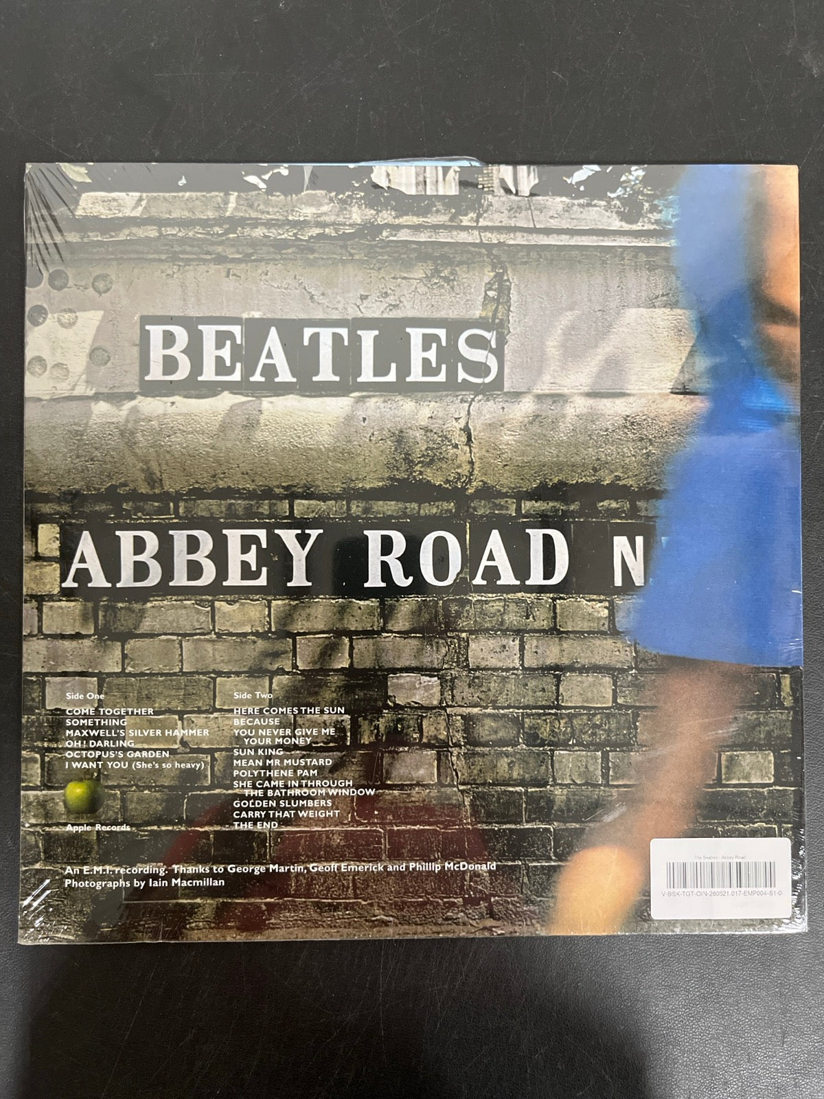 BACK - The Beatles - Abbey Road LE 180gm Green Vinyl USED NOT TESTED
