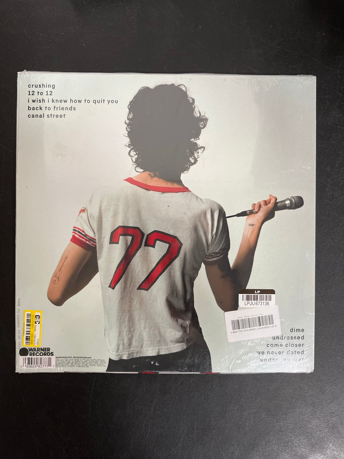 BACK - Sombr - I Barely Know Her Vinyl SEALED NOT TESTED