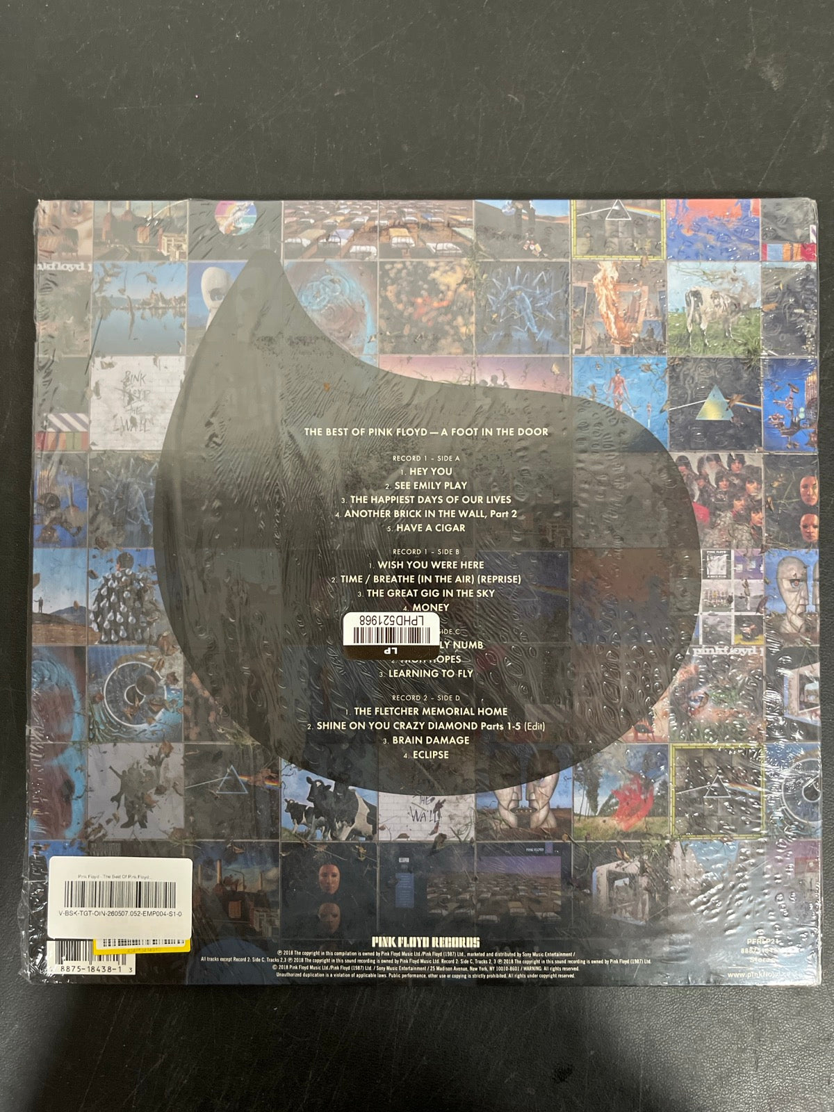 BACK - Pink Floyd - A Foot in the Door LE Remastered 180gm Black Vinyl USED NOT TESTED