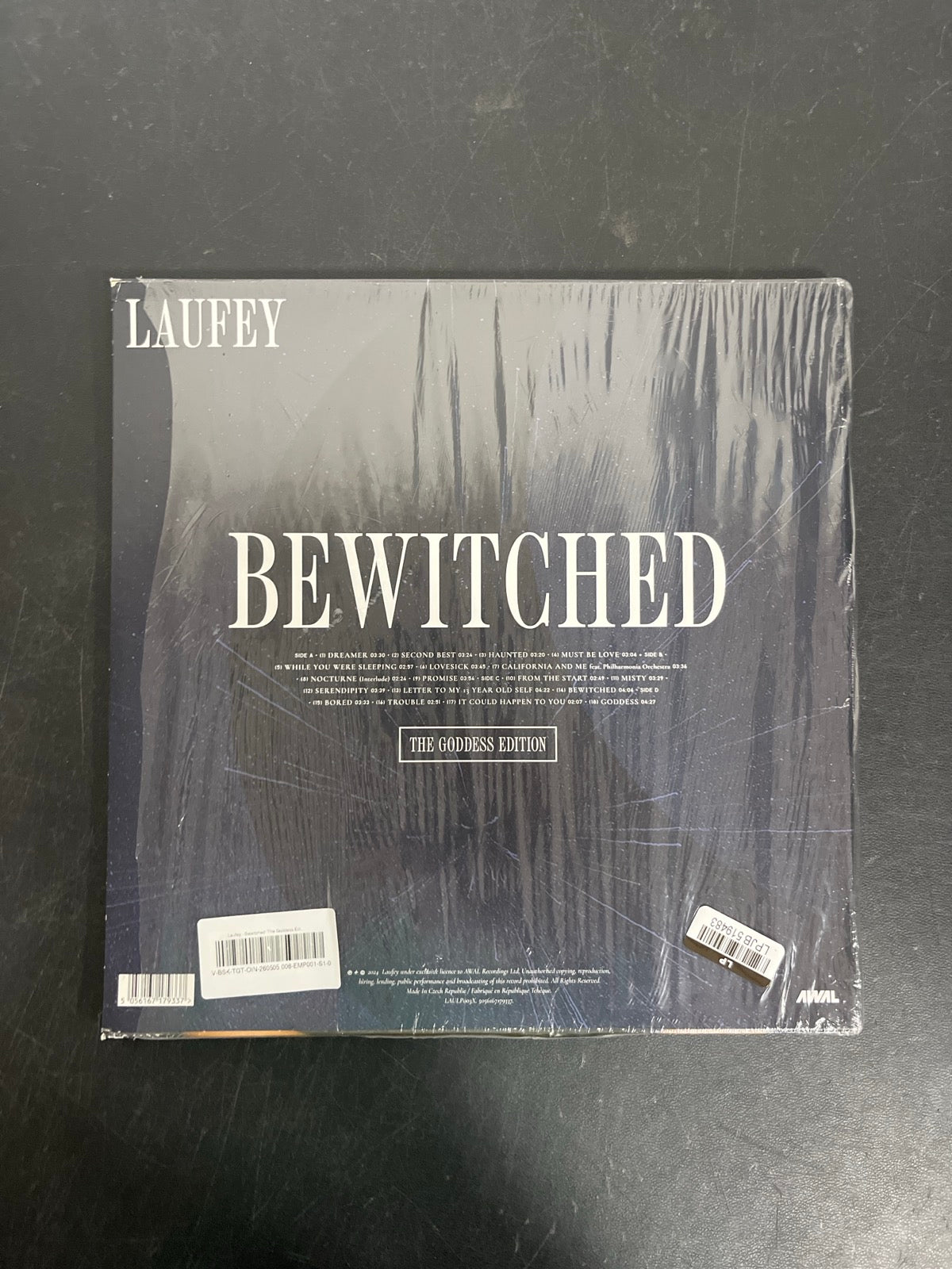 BACK - Laufey - Bewitched: The Goddess Edition LE Blue Vinyl USED NOT TESTED